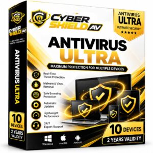 Cyber Shield Antivirus Ultra(10 Devices/2 Years)